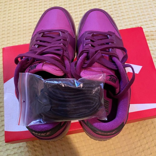 Nike Dunk low purple athletic shoes like new size 41