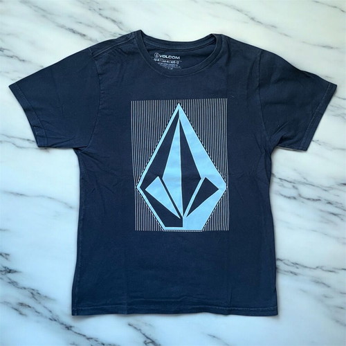 Volcom boys' t-shirt size M black like new