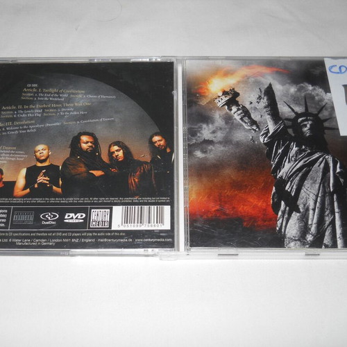 God Forbid IV: Constitution Of Treason CD album used, metalcore