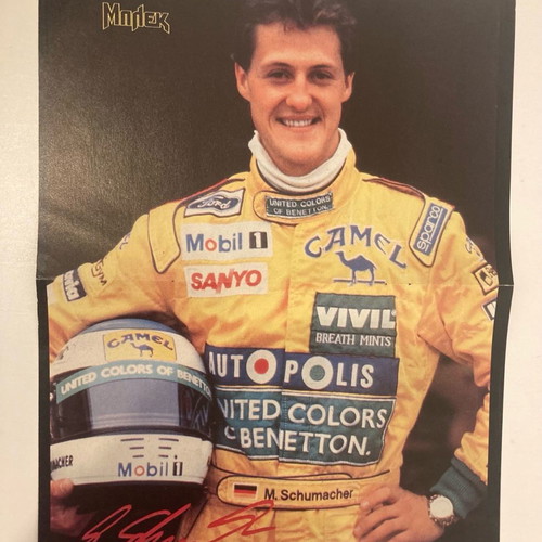 Michael Schumacher Final Four 1994 Poster like new