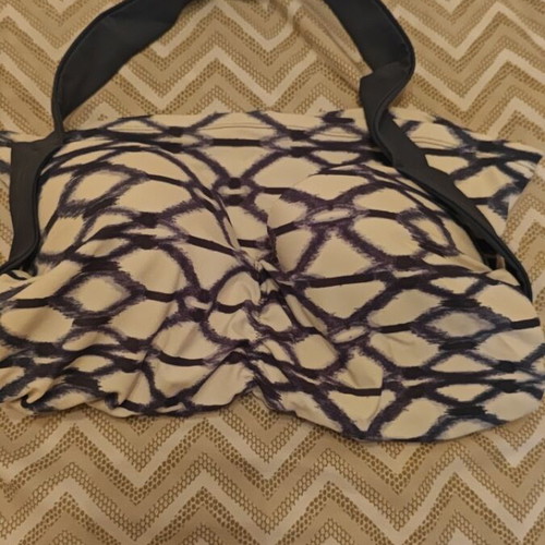 Tommy Hilfiger tankini like new, white and grey, size S