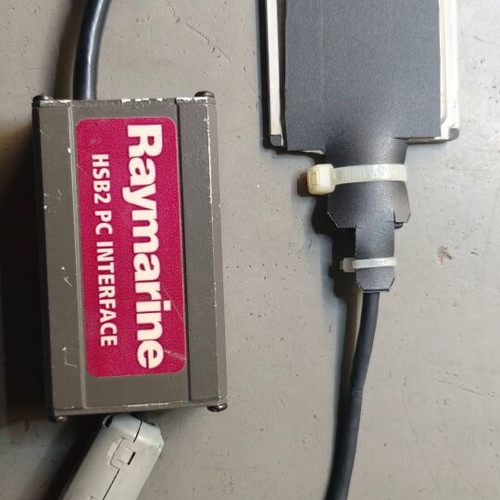 Raymarine HSB2 PC Interface used adapter for PCMCIA connection