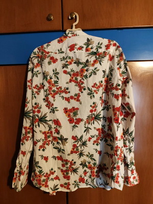 Aristoteli Bitsiani men's shirt floral L slim fit used