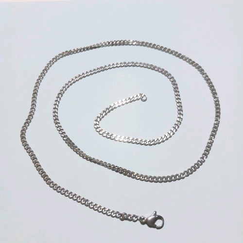 Steel necklace chain 62.5 cm unisex new