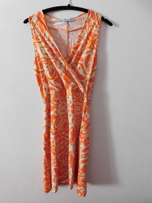 Mini dress Blumarine like new, size M, beige orange