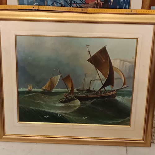 Hand-painted frame like new