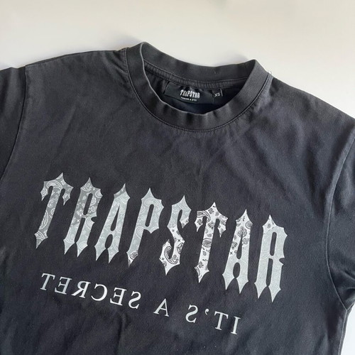 Trapstar black short-sleeve T-shirt XS like new