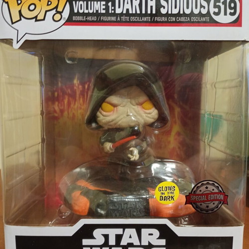 Funko Pop Darth Sidious Special Edition 519 new