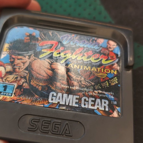 Virtua Fighter Animation Sega Game Gear game like new