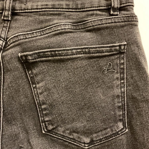 DL1961 black denim pants new, size 28, crop length