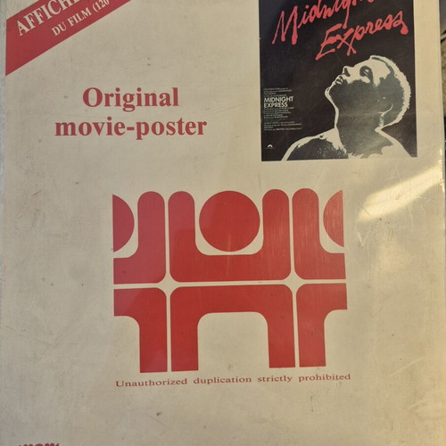 Midnight Express authentic French movie poster like new