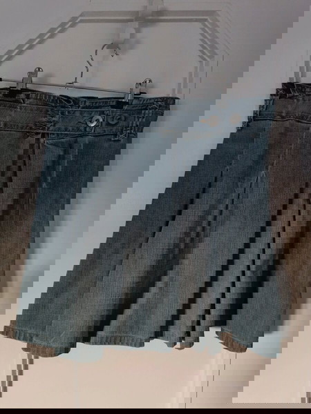 Zara τζιν φούστα medium