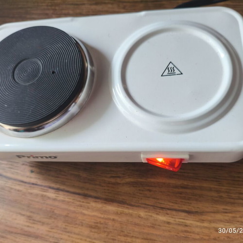 Primo enamel single portable hotplate 450w like new