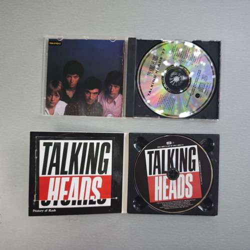 Talking Heads 77 and True Stories 2 CD set like new, rock