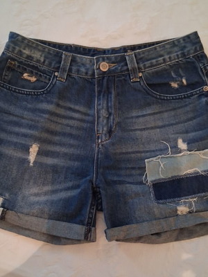 Funky Buddha jean shorts, blue, size XS