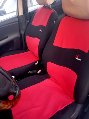 Car seat covers like new, fabric, pair for all models