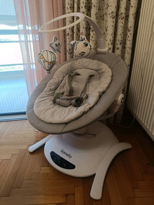 Lionelo Bella Set ηλεκτρικό λίκνο και ρελάξ σαν καινούργιο