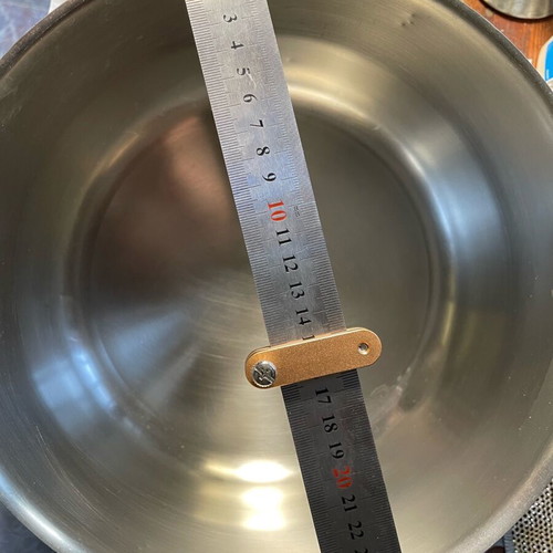 Stainless Steel Pot with Stainless Steel Lid like new