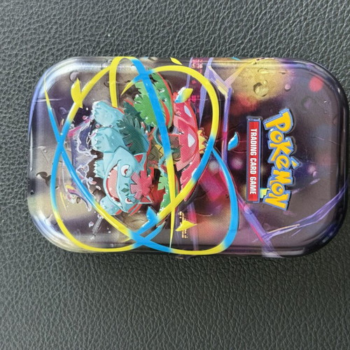 Venusaur Pokemon tin, empty
