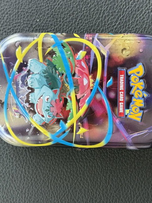Venusaur Pokemon tin, empty