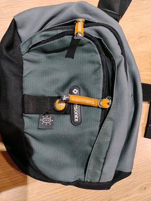Τσαντάκι μέσης Samsonite σαν καινούργιο, μεγάλο γκρι