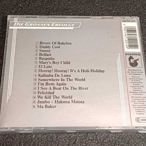 Boney M. Fantastic CD compilation used, pop disco