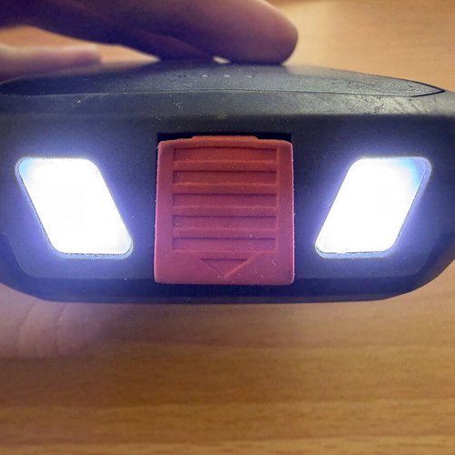 Power Bank Parkside 20000mAh PPB 20000 A1 μεταχειρισμένο με διπλό φακό LED