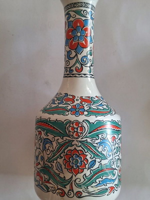 Καράφα/Βάζο Metaxa μεταχειρισμένο με floral σχέδιο