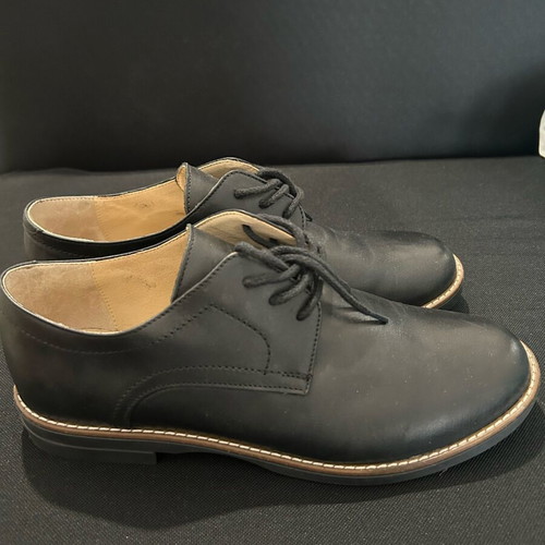 Oxford style shoes used, black, size 42, unisex