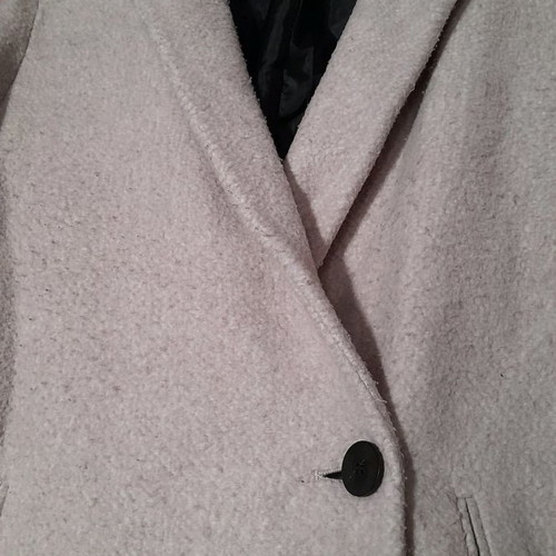 Zara gray ice coat used, size medium