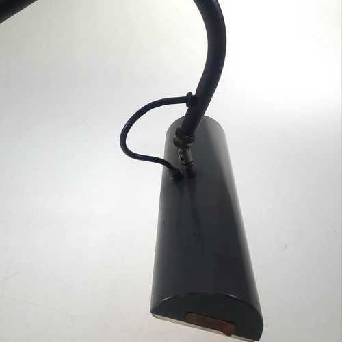 Industrial typography lamp 1950 with metal joints, 220V