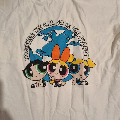 Powerpuff girls shirt used, size XS