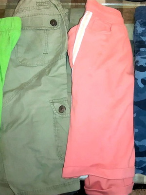 Bermuda shorts used, pack of 4, Benetton, GAP, Orchestra, Zara Kids