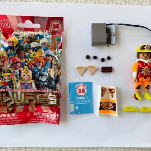 Playmobil 71456 Series 25 Pizza-Girl with Skates new