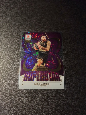2025-2026 Panini Euroleague Contenders Superstar Mike James card like new