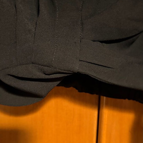 Crop blouse like new, size S, black