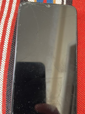 Samsung Galaxy A03s μεταχειρισμένο με ράγισμα στο τατς, μαύρο