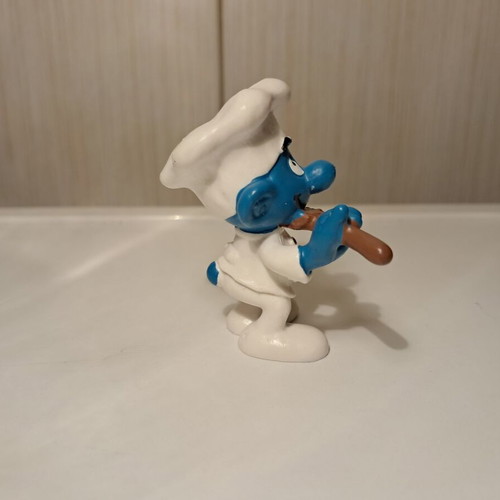 Smurf Schleich Miniature Superman Cook 1978 New