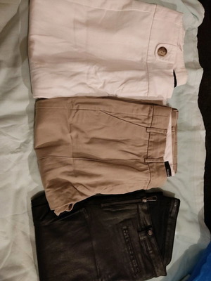 Women's pants used, pack of 3, Mango, Guess, MNG Suit