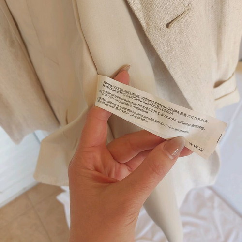 Beige Stradivarius blazer new, size extra small, oversized