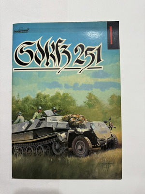 Sd.Kfz. 251 Μονογραφία Τεύχος 1 σαν καινούργιο, Wydawnictwo Militaria 1994