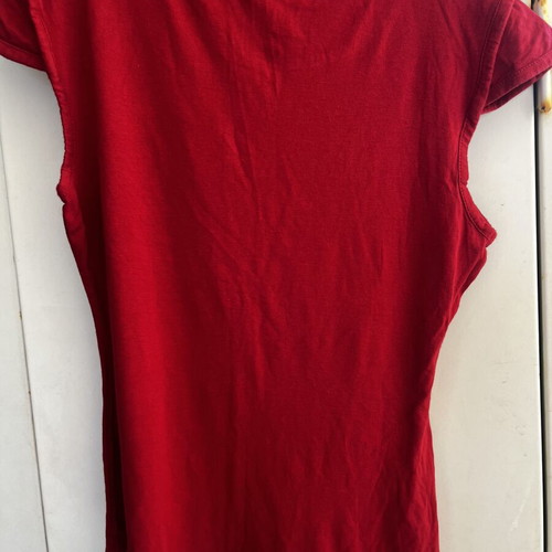 Morgan T-shirt like new, red, size S