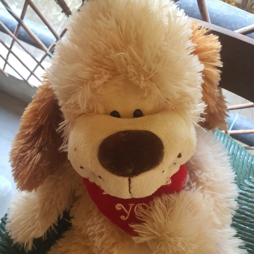 Plush Dog 45 cm like new