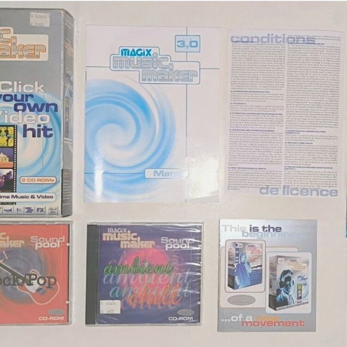 Magix Music Maker V3.0 PC λογισμικό μεταχειρισμένο