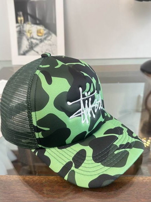 Amiri handmade baseball cap new, blue and green