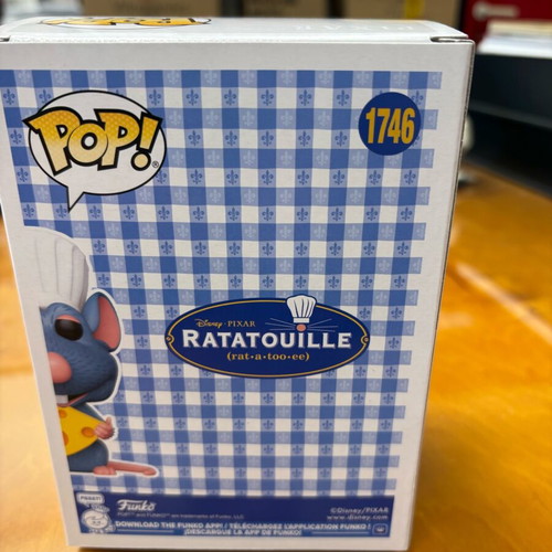 Funko Pop! Ratatouille 1746 Remy with cheese new