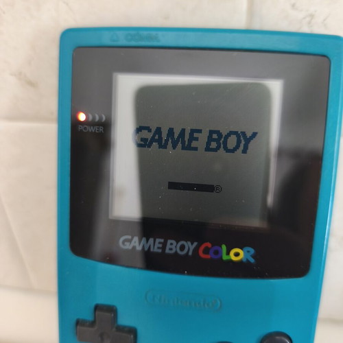 Game Boy Color blue like new, fully functional