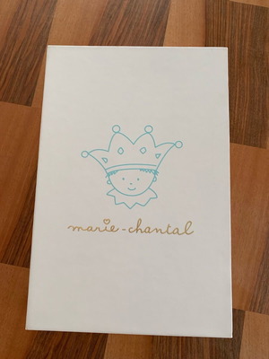 Marie Chantal baby sleepsuit 12 months new, white velour angel wing