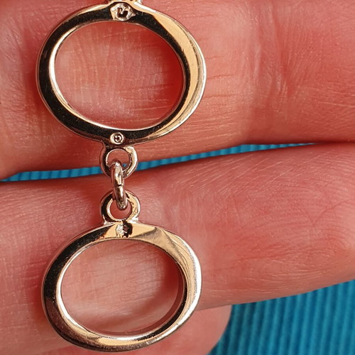 Swarovski bracelet like new, silver tone, adjustable 19 cm