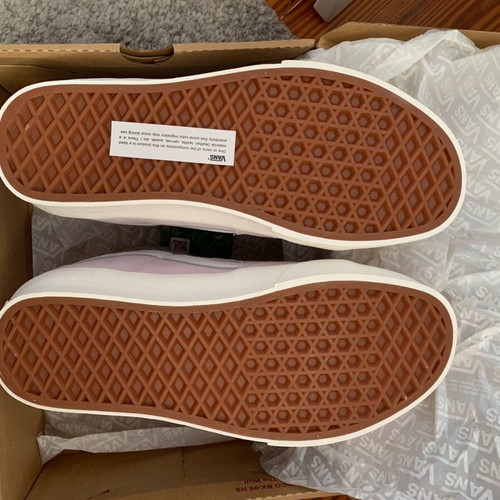 Vans Sk8-Hi new leather shoes size 36 light lilac